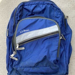 LL Bean Backpack BLUE